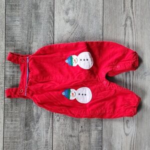 Baby Boden Snowman Dungas